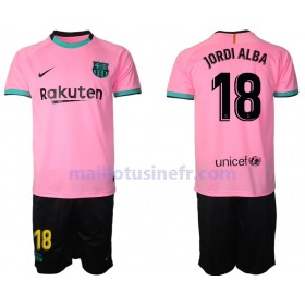 Maillot de Foot FC Barcelone Jordi Alba 18 Troisième 2020-21 - Enfant